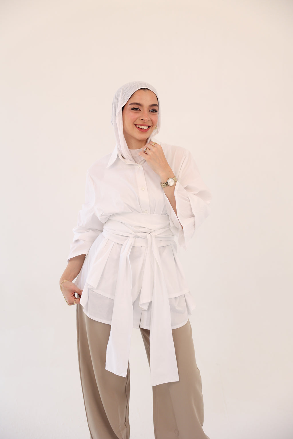 WRAPPED CHEMISE