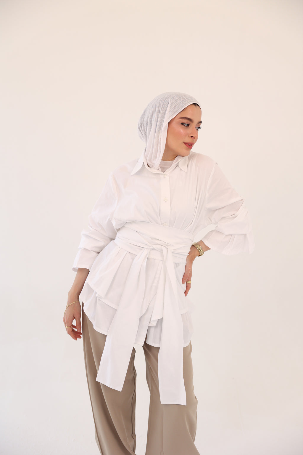 WRAPPED CHEMISE