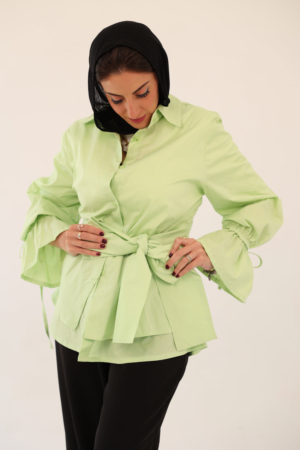 WRAPPED CHEMISE