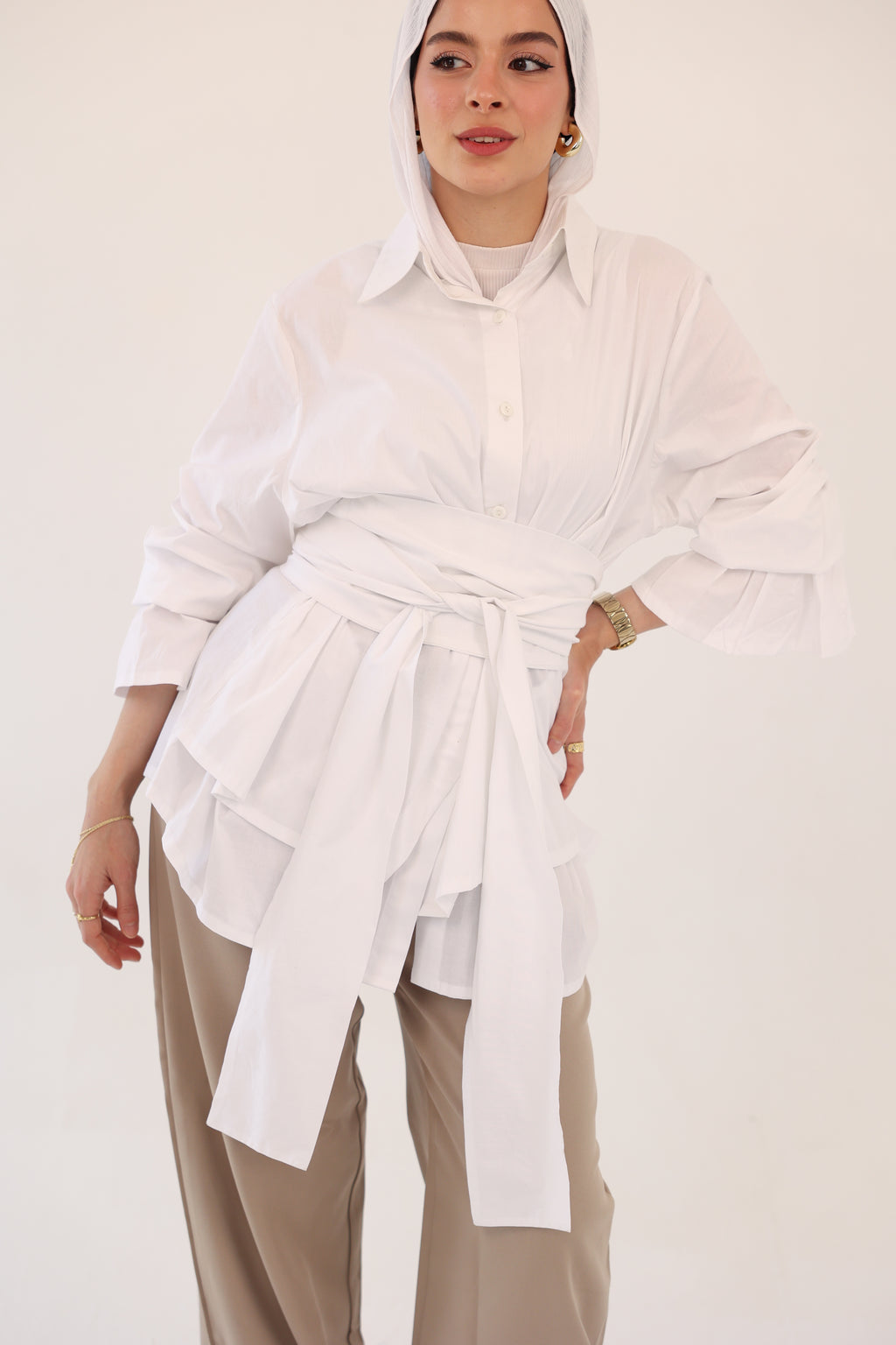 WRAPPED CHEMISE